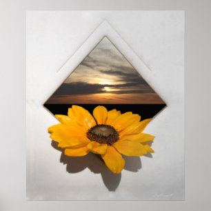 Affiches Nouvelle toile de jour Imprimer -20x24 -autres tai