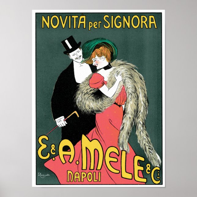Affiches Novita Per Signora ~ E.A. Mele co. (Devant)