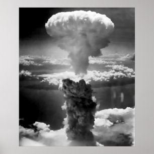 Affiches NUAGE DE CHAMPIGNON sur HIROSHIMA 1945