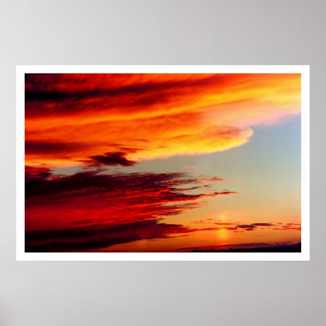 AFFICHES NUAGES DE FEU (Devant)