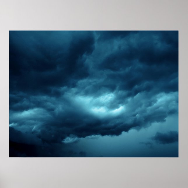 Affiches Nuages de tempête (Devant)