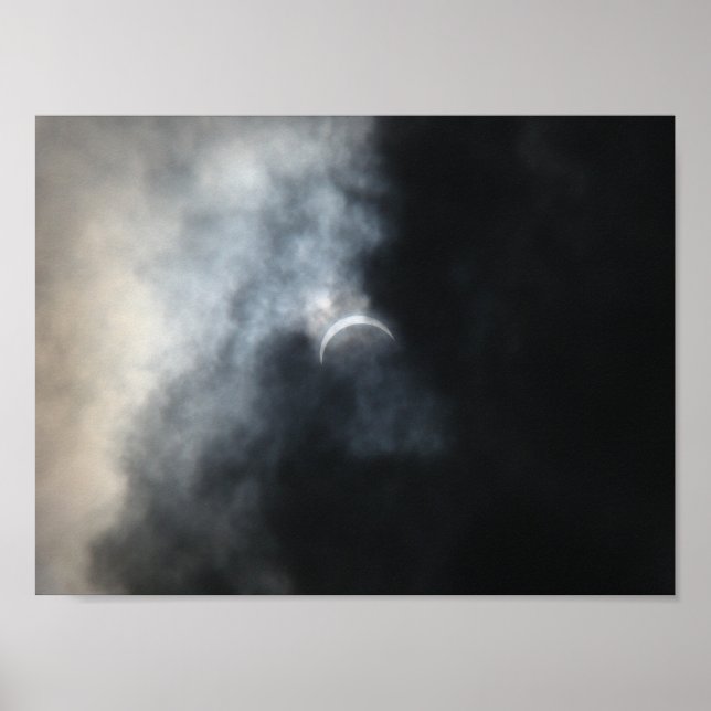 Affiches Nuages éffrayants de tempête Eclipse 2017 (Devant)