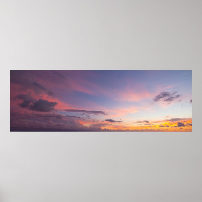 Affiches Nuages Sunrise, Floride (Devant)