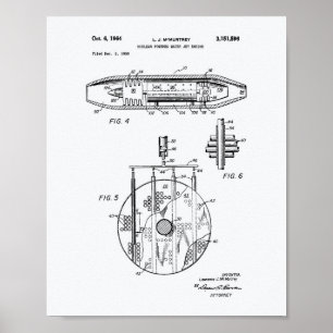 Affiches Nuclear Water Jet Engine 1959 Livre blanc sur l'ar