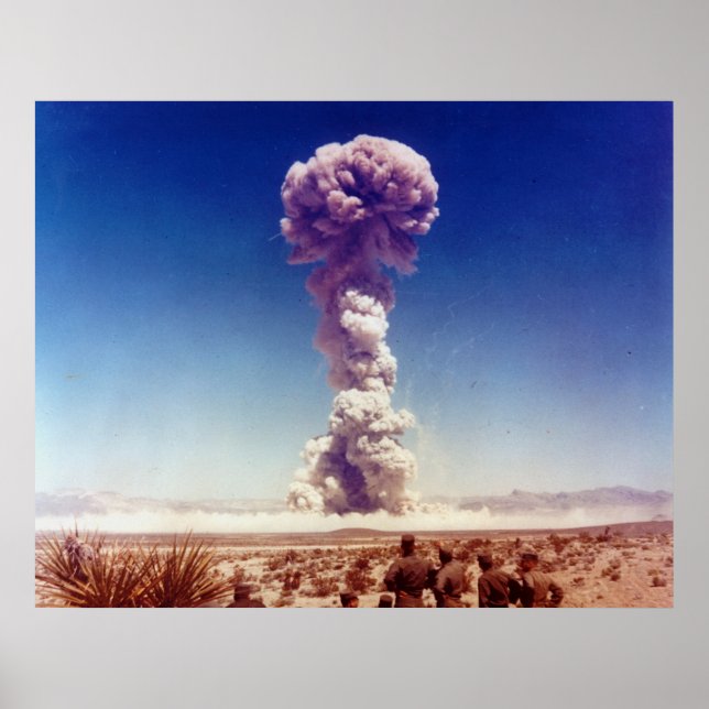 Affiches Nuclear Weapons Test Operation Buster-Jangle 1951 (Devant)