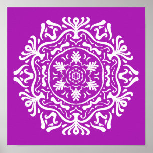 Affiches Nudibranche Mandala