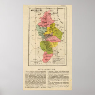 Affiches Nuevo Leon, Mexique