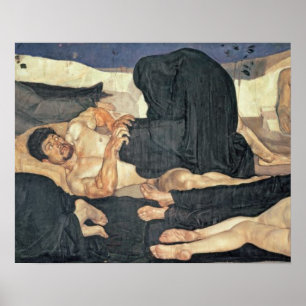 Affiches Nuit 1890 (huile sur toile)