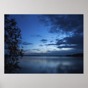Affiches Nuit bleue
