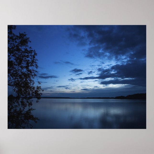Affiches Nuit bleue (Devant)