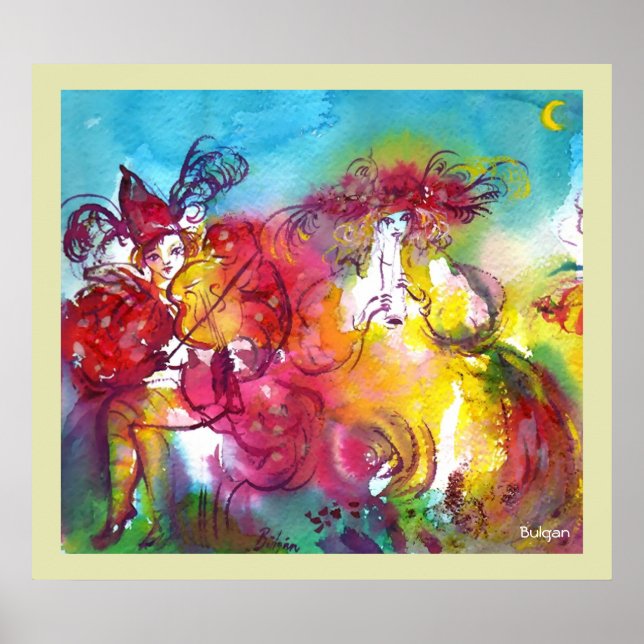 Affiches NUIT DU CARNAVAL / Mascarade vénitienne, Musique d (Devant)