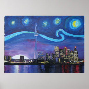 Affiches Nuit étoilée à Toronto