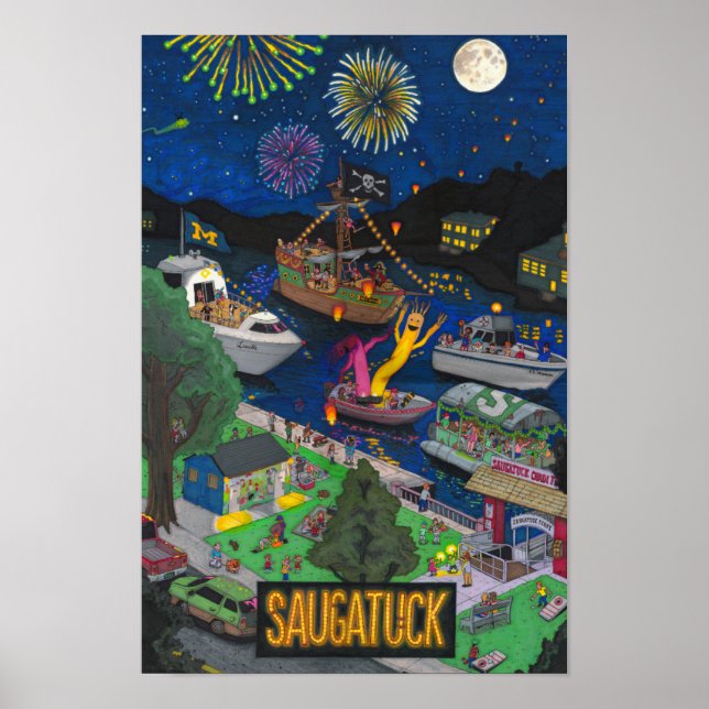 Affiches Nuits de Saugatuck (Devant)