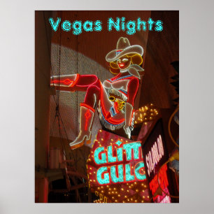 Affiches Nuits du centre-ville de Las Vegas