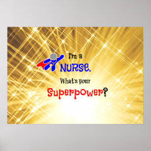 Affiches Nurse Superhero