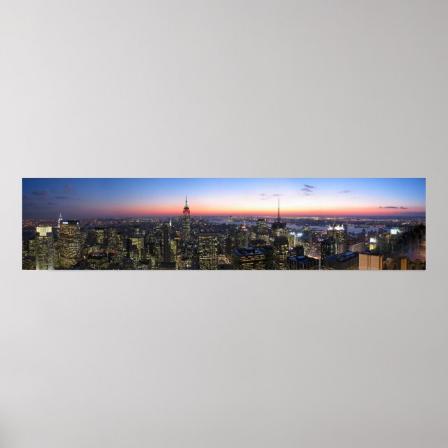 Affiches NYC New York City sur toile (Devant)