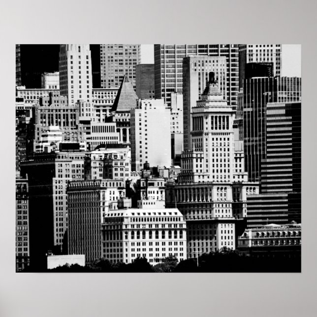 Affiches NYC Skyline IX (Devant)