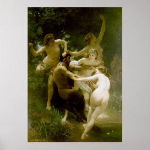 Affiches Nymphes et Satyr (Nymphes et Satires) (1873)