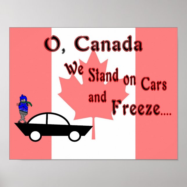 Affiches O Canada (Devant)