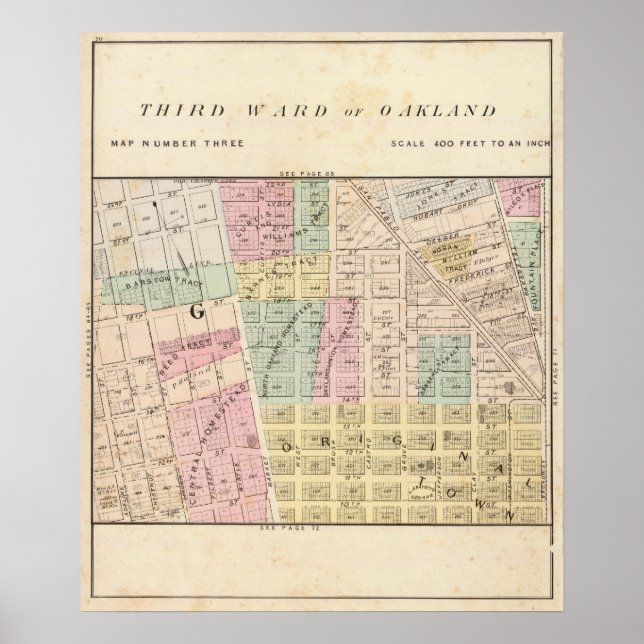 Affiches Oakland, environs 3 (Devant)