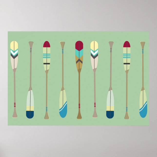 Affiches Oars vintages (Devant)