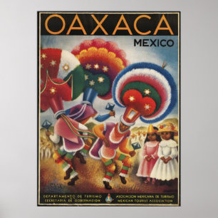 Affiches Oaxaca Mexique