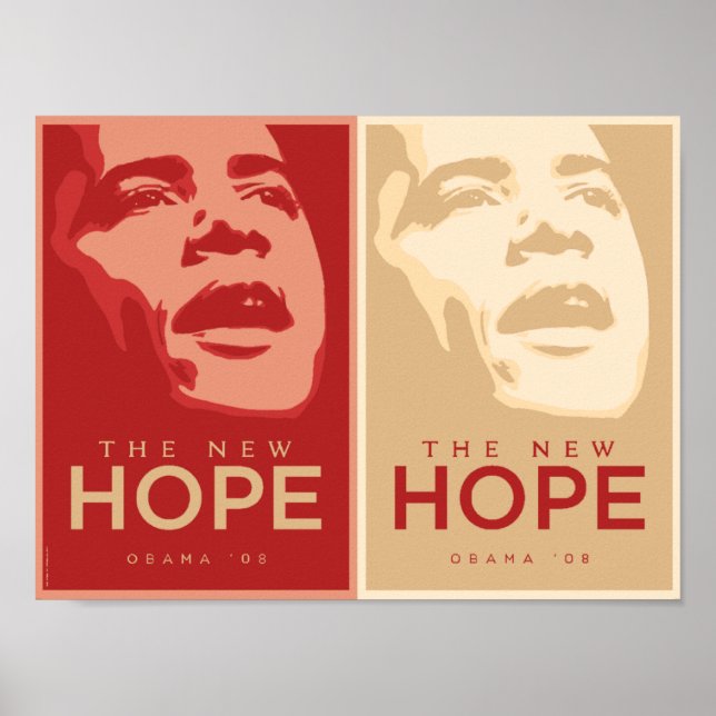 Affiches Obama - L'affiche New Hope Red & Tan (Devant)