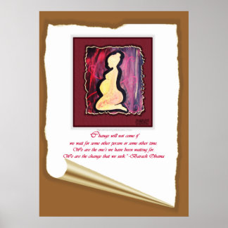 Affiches Obama We are the one's quote