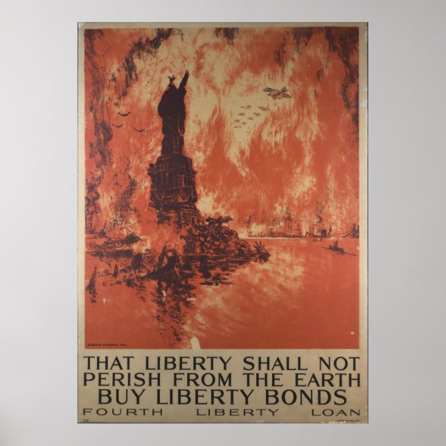 Affiches Obligations de liberté de la Première Guerre mondi (Devant)