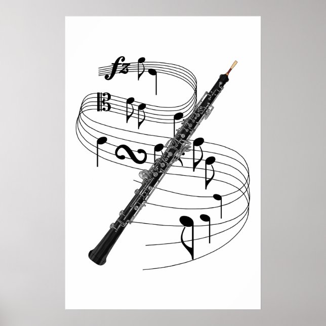 Affiches Oboe (Devant)