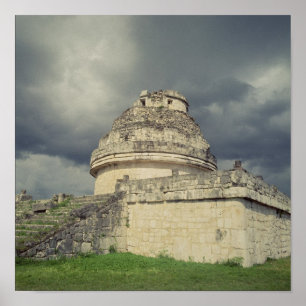 Affiches Observatoire maya d'EL Caracol