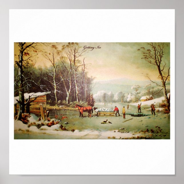 Affiches Obtenir l'affiche sur la glace (Devant)