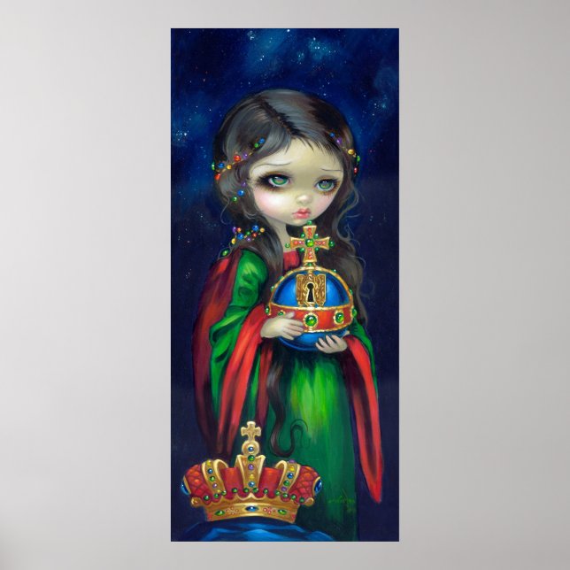 Affiches Occulto Orbis ART IMPRIMER Secret Orb icône gothiq (Devant)