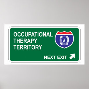 Affiches Occupational Therapy Next Exit