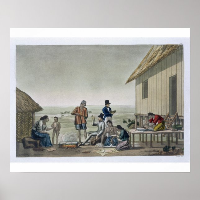 Affiches Occupations du peuple Agagna, îles Mariana, (Devant)