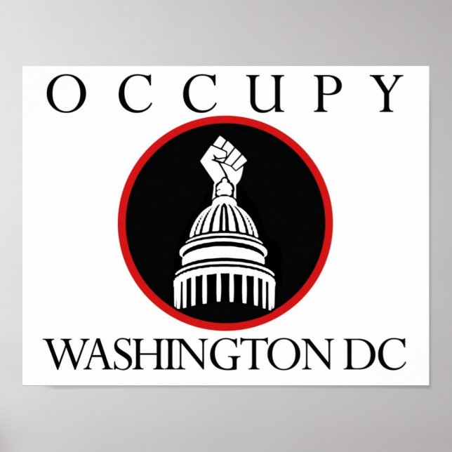 Affiches Occupy Washington DC (Devant)