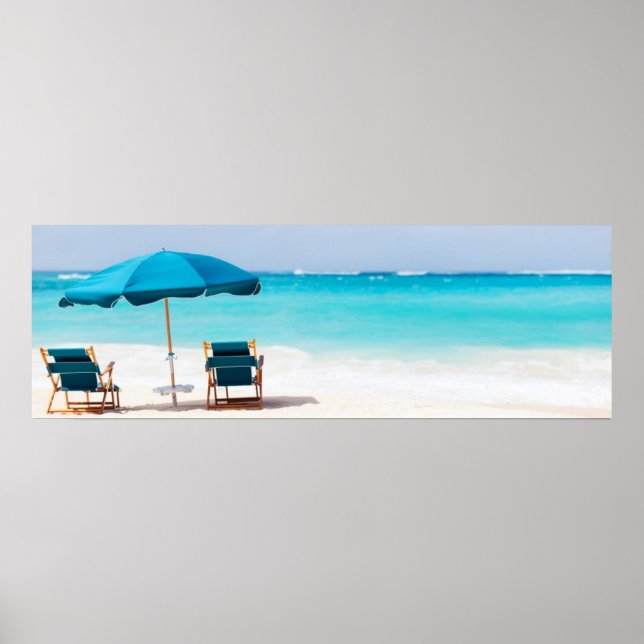 Affiches Ocean beach (Devant)