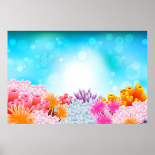 Affiches Océan corallien