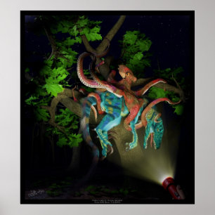 Affiches Ocean Invasion #1: Octopus arborealus