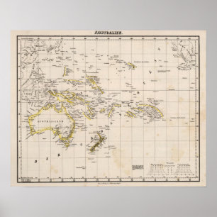 Affiches Océan Pacifique