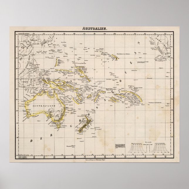 Affiches Océan Pacifique (Devant)