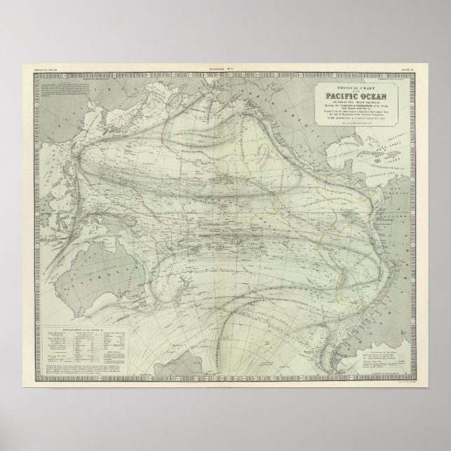 Affiches Océan Pacifique 4 (Devant)