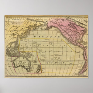 Affiches Océan Pacifique 8