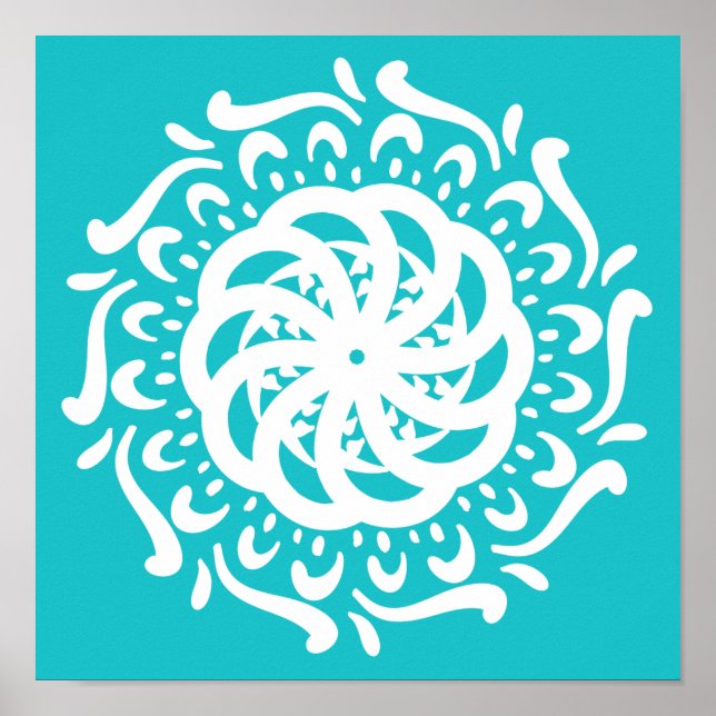 Affiches Oceana Mandala (Devant)