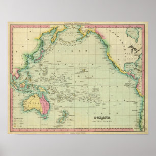 Affiches Oceana ou océan pacifique