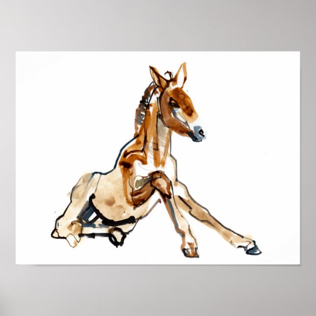 Affiches Ochre Foal (Devant)