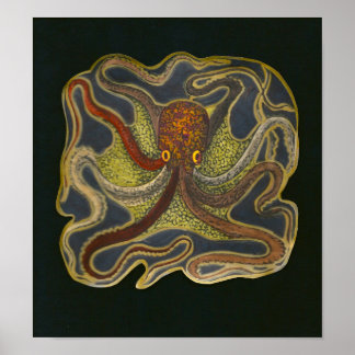 Affiches Octopus Friend