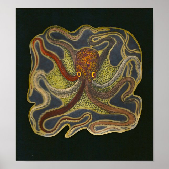 Affiches Octopus Friend (Devant)