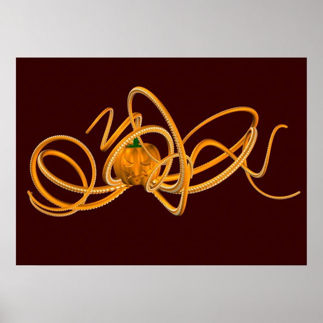 Affiches Octopus orange (Devant)