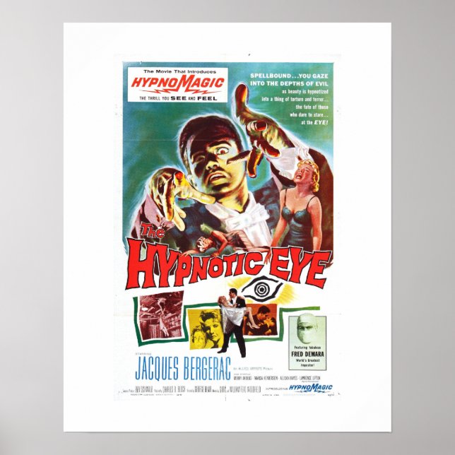 Affiches Oeil hypnotique (Devant)